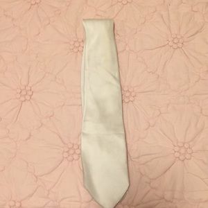 White Nicole Miller tie